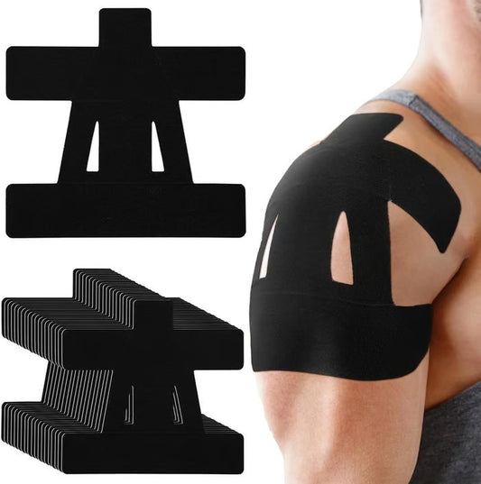 🔥Waterproof Kinesiology Tape | Elastic Athletic Tape for Muscle Recovery, Joint Support & Sports Training