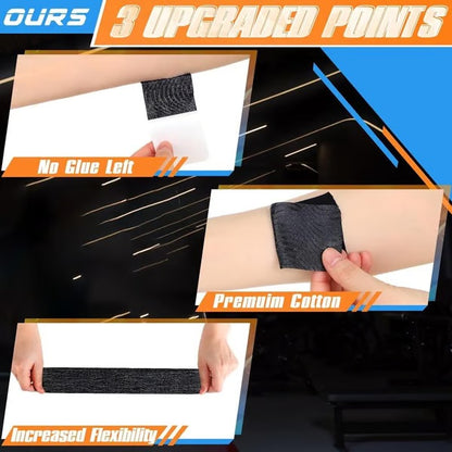 🔥Waterproof Kinesiology Tape | Elastic Athletic Tape for Muscle Recovery, Joint Support & Sports Training