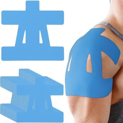🔥Waterproof Kinesiology Tape | Elastic Athletic Tape for Muscle Recovery, Joint Support & Sports Training