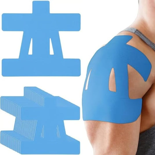 🔥Waterproof Kinesiology Tape | Elastic Athletic Tape for Muscle Recovery, Joint Support & Sports Training