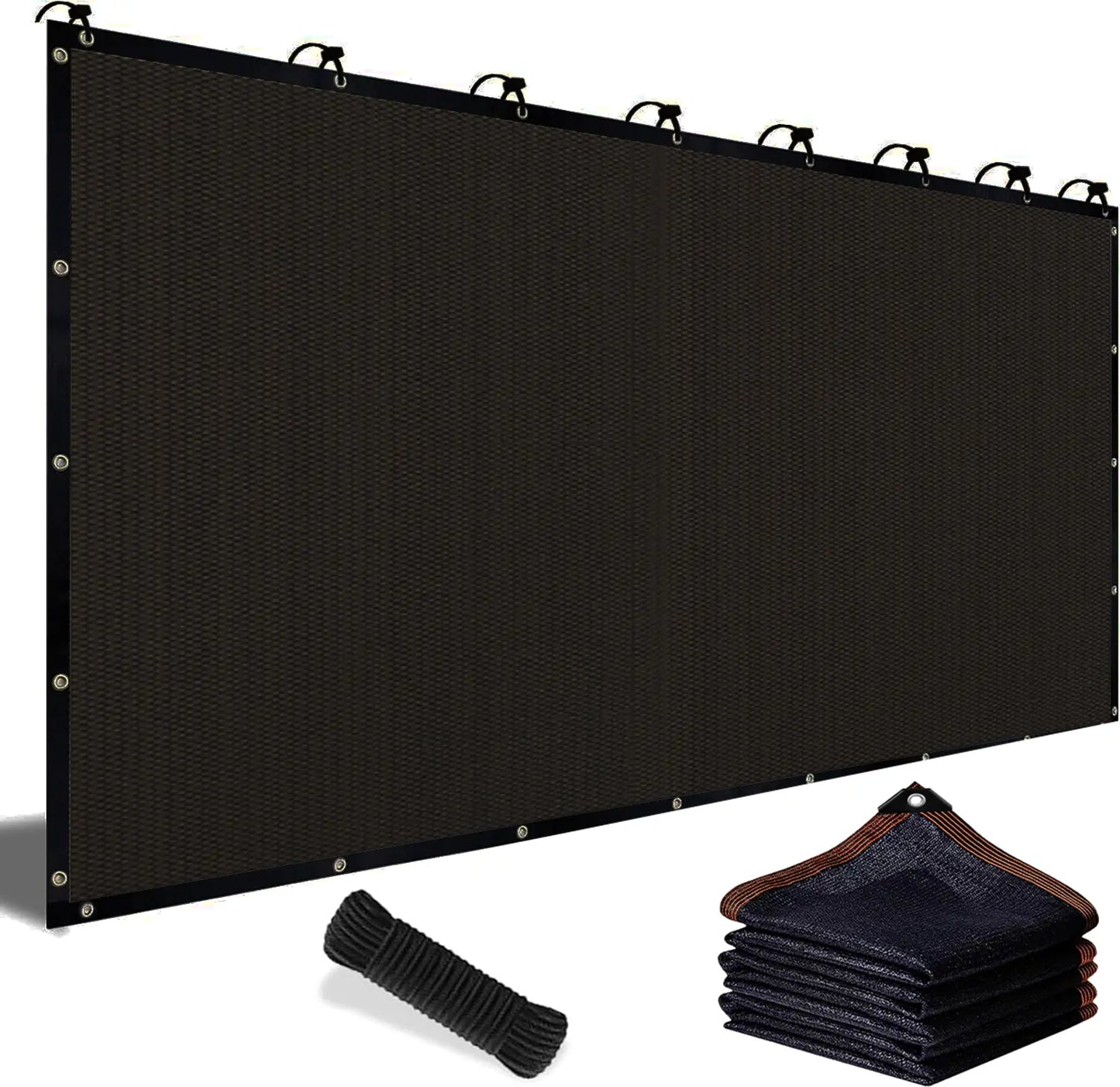☀️ 90% Blackout Shade Cloth | UV Resistant Outdoor Sun Shade Net for Garden, Patio, Camping & Greenhouse