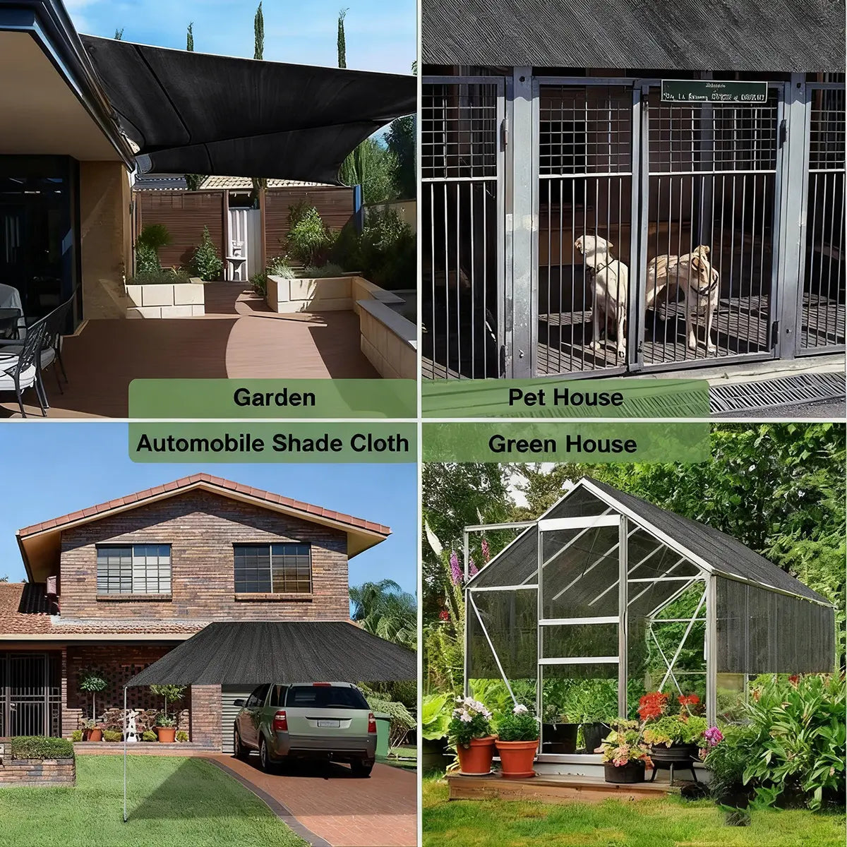 ☀️ 90% Blackout Shade Cloth | UV Resistant Outdoor Sun Shade Net for Garden, Patio, Camping & Greenhouse