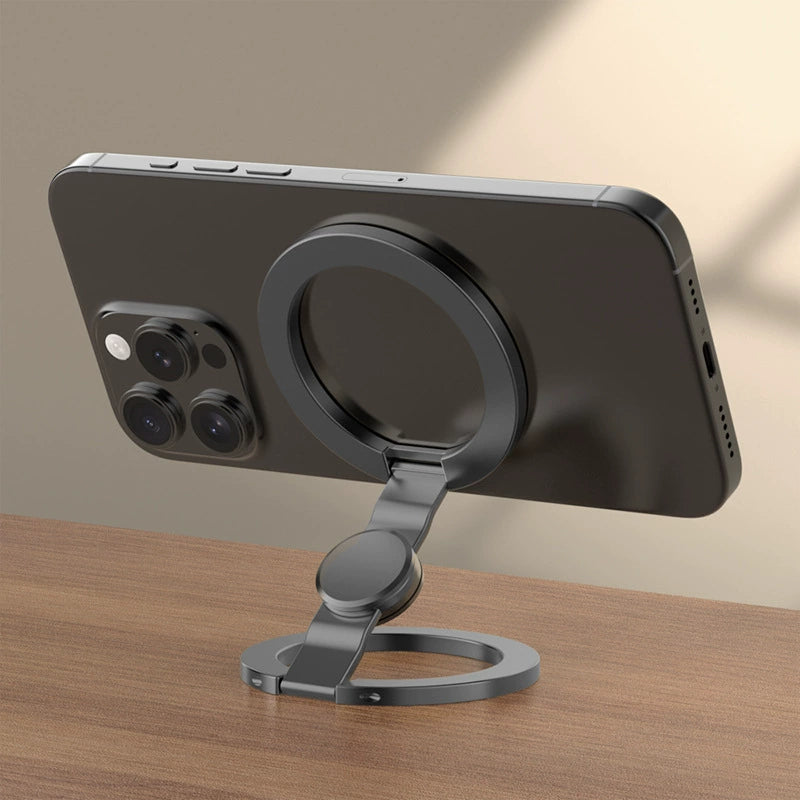 🧲 2-in-1 Magnetic Phone Holder & Fidget Spinner 📱 | 360° Foldable MagSafe Magnetic Ring Holder — Suitable for car, desktop, and travel use | An ideal stress-relief accessory for home, office, travel, or workouts.