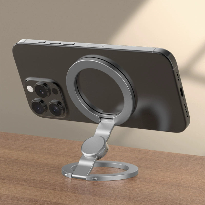 🧲 2-in-1 Magnetic Phone Holder & Fidget Spinner 📱 | 360° Foldable MagSafe Magnetic Ring Holder — Suitable for car, desktop, and travel use | An ideal stress-relief accessory for home, office, travel, or workouts.