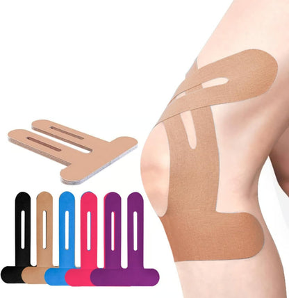 🔥Pre-Cut Kinesiology Tape for Knees | Breathable Athletic Support for Sports, Workouts & Everyday Comfort