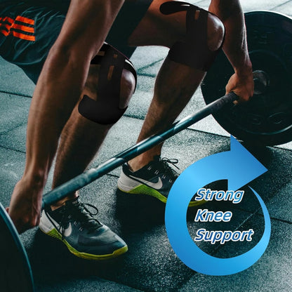 🔥Pre-Cut Kinesiology Tape for Knees | Breathable Athletic Support for Sports, Workouts & Everyday Comfort
