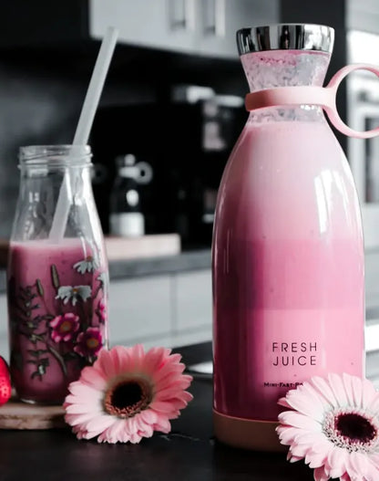 💥Portable Blender & Juicer Cup | USB Rechargeable Smoothie Maker for Fresh Juice Anytime, Anywhere