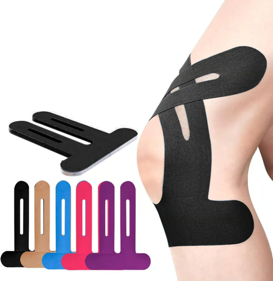 🔥Pre-Cut Kinesiology Tape for Knees | Breathable Athletic Support for Sports, Workouts & Everyday Comfort