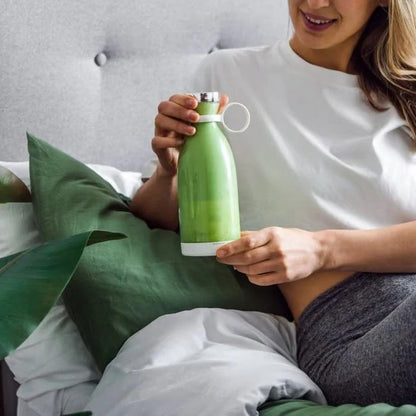 💥Portable Blender & Juicer Cup | USB Rechargeable Smoothie Maker for Fresh Juice Anytime, Anywhere