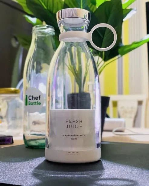 💥Portable Blender & Juicer Cup | USB Rechargeable Smoothie Maker for Fresh Juice Anytime, Anywhere